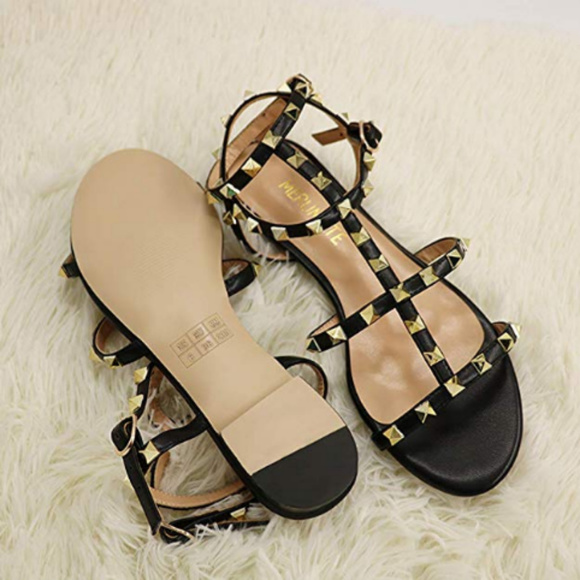Studded Sandals -  - Cute and Comfy! - Size 9 - Picture 4 of 8